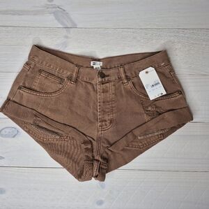 billabong get low short denim shorts